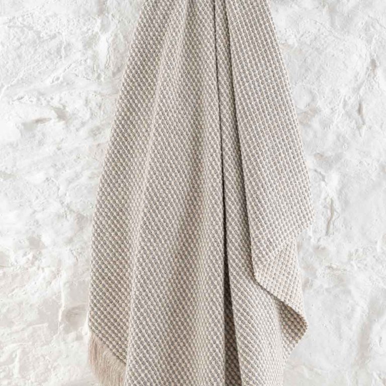 Boucle Chunky Woven Throw