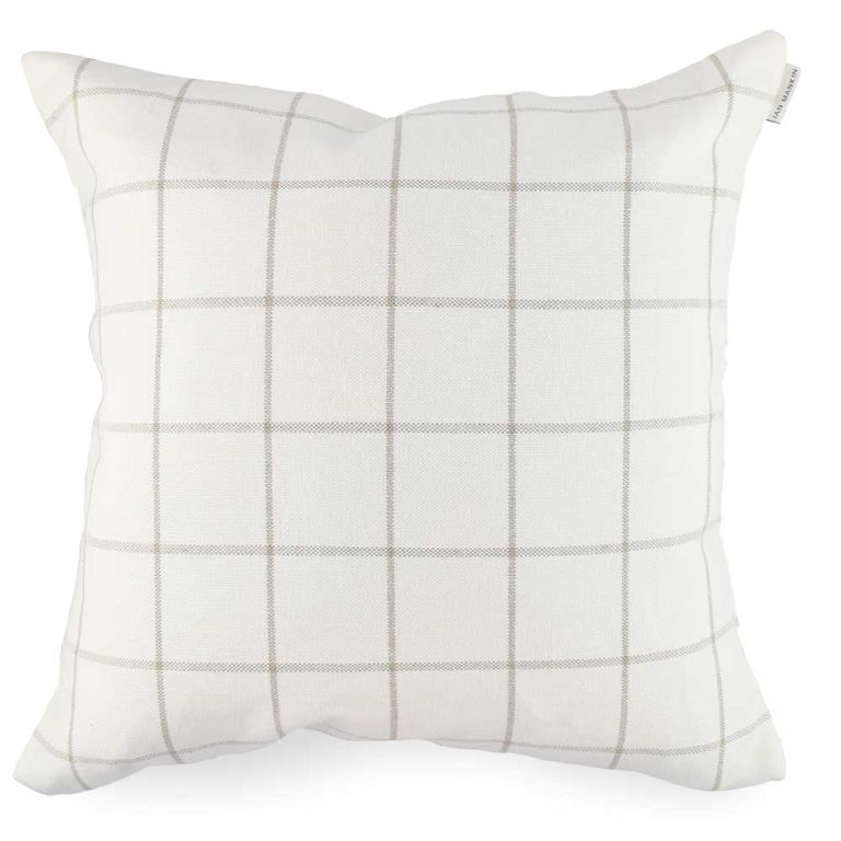 Skye Check Large Knife Edge Cushion
